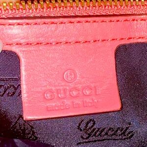Gucci Coral Leather Women's Bag